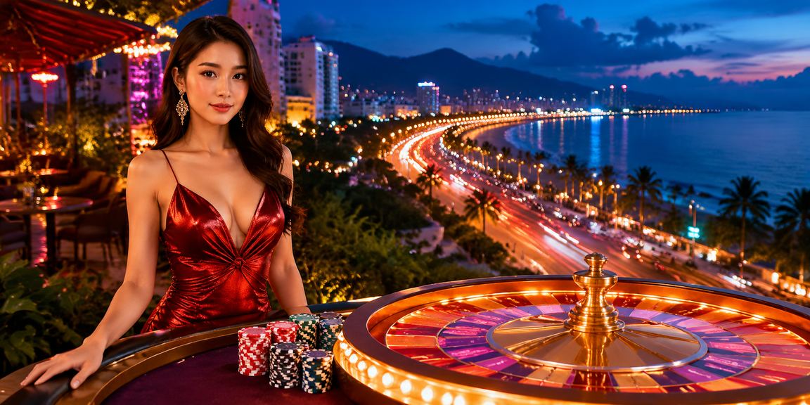 Hình ảnh phong cách giải trí casino và cá cược tại Việt Nam